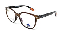 Load image into Gallery viewer, Reading glasses with blue light model FERWAY Brown