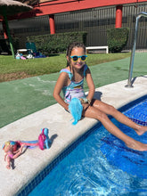 Cargar imagen en el visor de la galería, Lentes polarizadas de alta gama Venice Kids Round Blue Yellow