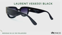 Cargar y reproducir el video en el visor de la galería, Gafas Polarizadas LAURENT  VE68301 BLACK
