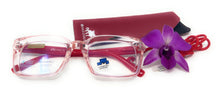 Lade das Bild in den Galerie-Viewer, FIESTA YOUNG 3D rote Lesebrille – Blaulichtfilter