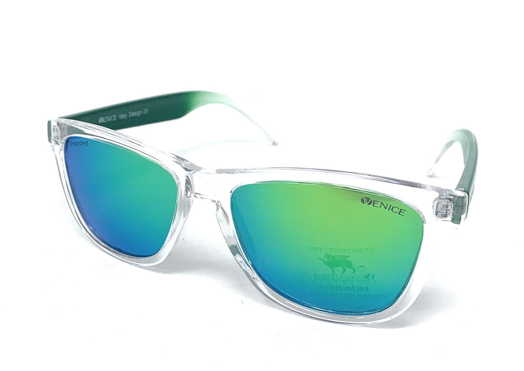Gafas de Sol  Polarizadas de alta gama Unix Transp green mirror