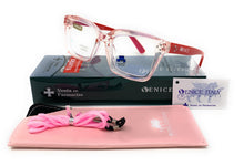 Lade das Bild in den Galerie-Viewer, FIESTA YOUNG 3D rote Lesebrille – Blaulichtfilter