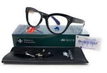 Load image into Gallery viewer, Cat 3D Black Reading Glasses with Blue Light Filter - M