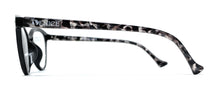 Lade das Bild in den Galerie-Viewer, 3.- Lesebrille Modell ZENNY BLACK mit blauem Licht für Damen