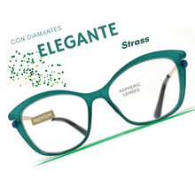 Cargar imagen en el visor de la galería, Gafas de lectura PERL GREEN - m