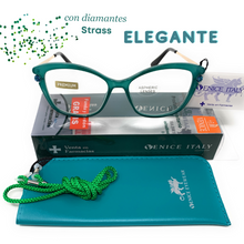 Cargar imagen en el visor de la galería, Gafas de lectura PERL GREEN - m