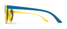 Cargar imagen en el visor de la galería, Lentes polarizadas de alta gama Venice Kids Round Blue Yellow