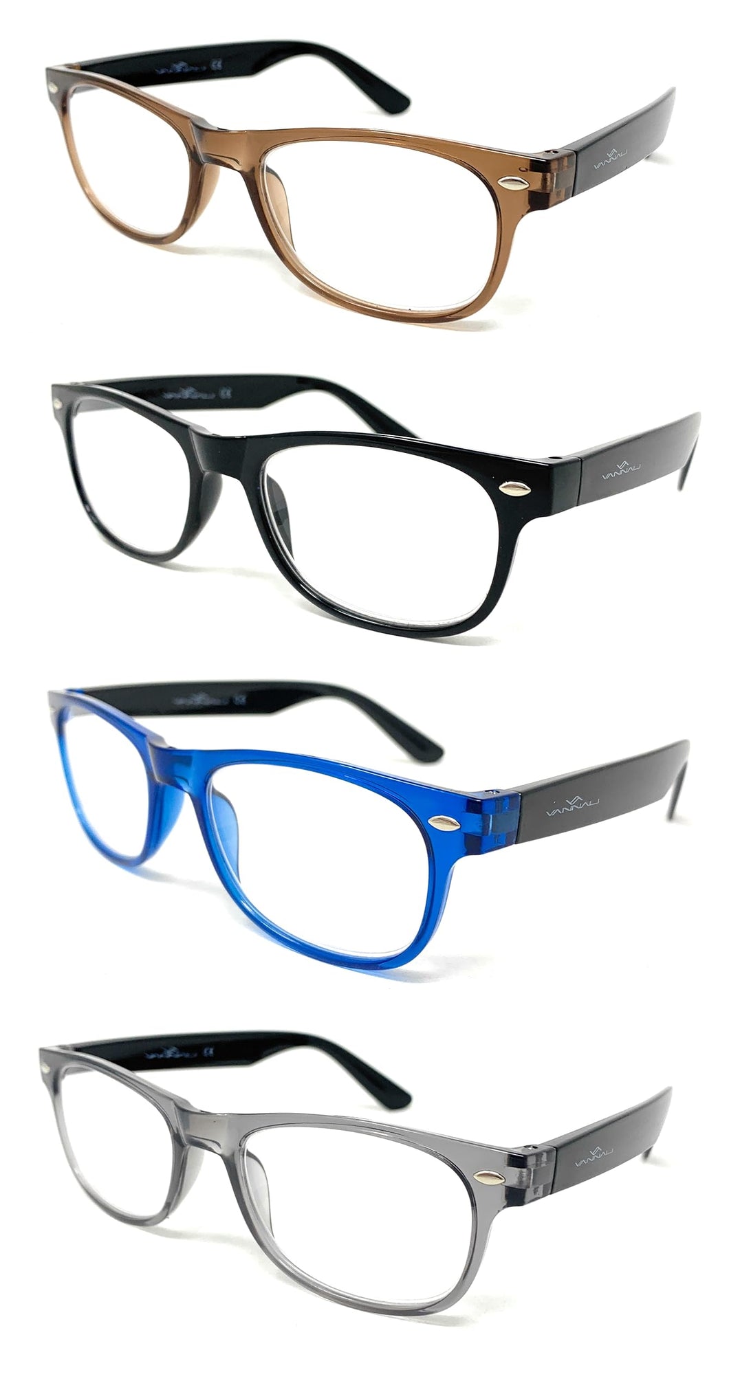 Pack 4 gafas de presbicia marca Vannali modelo Way - Siempre tendrás un par a mano, estés donde estés.