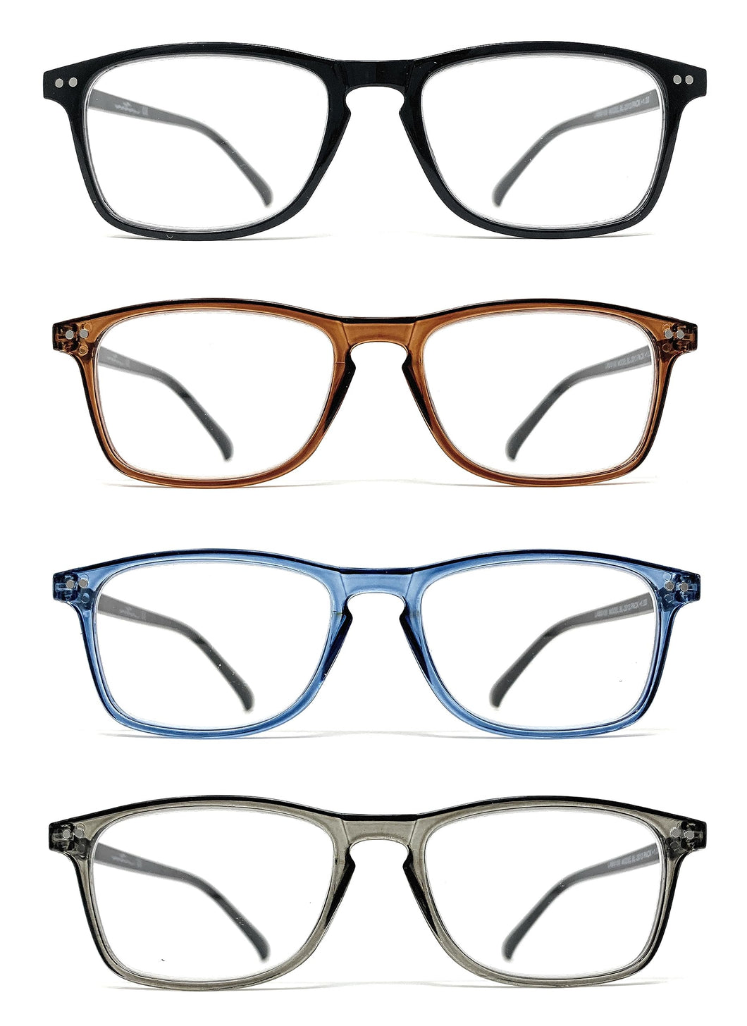 Pack 4 gafas de presbicia marca Vannali modelo Boston - Siempre tendrás un par a mano, estés donde estés.