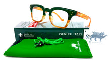 Load image into Gallery viewer, Gafas de Lectura CAPRI GREEN - BROWN
