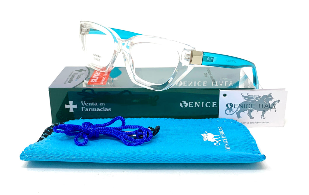Gafas de Lectura CAMILLE Transparent Blue