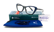 Load image into Gallery viewer, MADISON Black-Blue Reading Glasses
