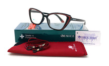 Load image into Gallery viewer, MADISON Black-Red Reading Glasses
