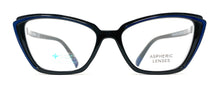 Load image into Gallery viewer, MADISON Black-Blue Reading Glasses
