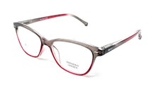 Load image into Gallery viewer, Venice SHINE Gray Red Reading Glasses

