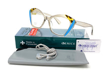 Load image into Gallery viewer, BANANA Gray Blue Reading Glasses

