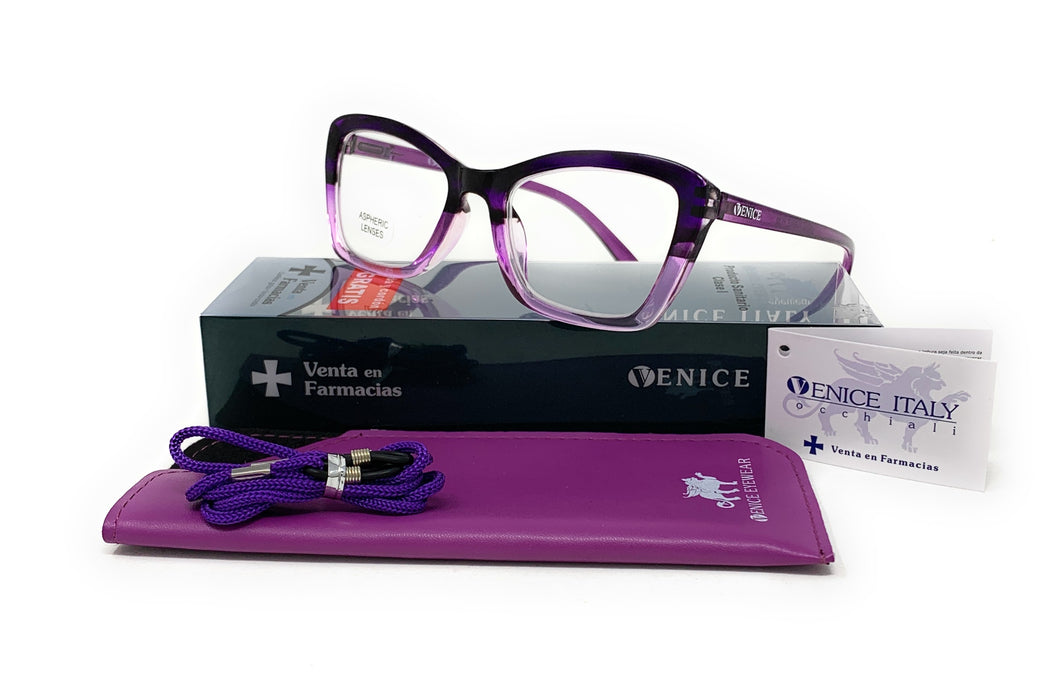 CAT OLAS Purple Reading Glasses 