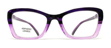 Load image into Gallery viewer, CAT OLAS Purple Reading Glasses 
