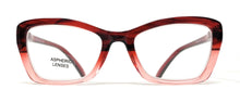 Load image into Gallery viewer, CAT OLAS Red reading glasses 
