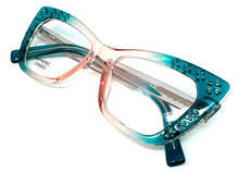 Load image into Gallery viewer, Gafas de Lectura diseño Exclusivo FRIDA verde
