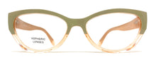 Cargar imagen en el visor de la galería, 🆕 Gafas de Lectura| FRIDA Beige Verde 807BV
