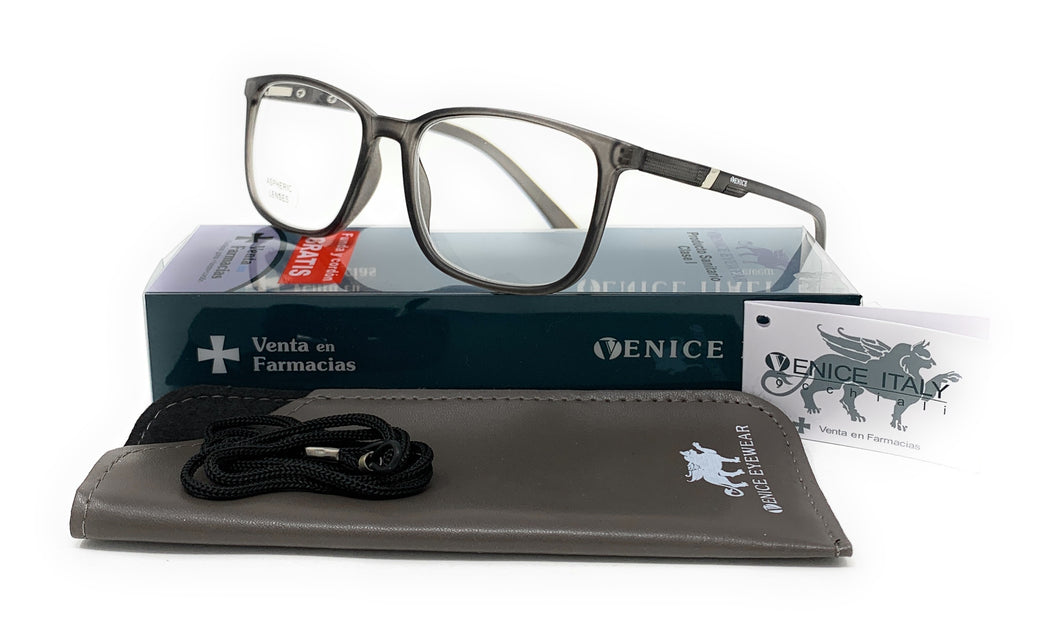 MANHATTAN Gray reading glasses