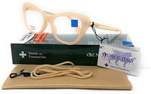 Load image into Gallery viewer, Hepburn Beige Reading Glasses
