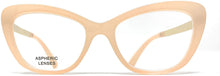 Load image into Gallery viewer, Hepburn Beige Reading Glasses

