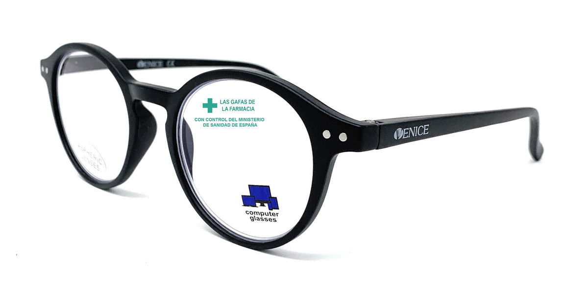 🎖️ Gafas de lectura LENNON EXECUTIVE BLACK con Filtro Luz Azul - u