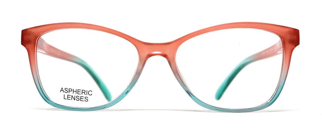ETERNAL Pink Green reading glasses - 804PG 