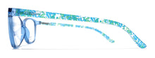Cargar imagen en el visor de la galería, De varilla decorada - Gafas de lectura Elisabeth -Lentes irrompibles GARANTÍA DE CALIDAD Y SATISFACCIÓN: DE VENTA EN FARMACIAS  Color Blue  - Diseño Italiano y control de calidad europea.
