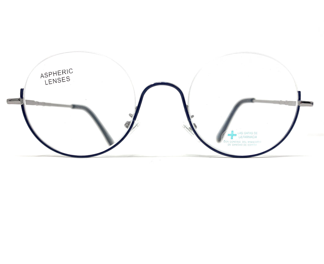 Neuer Trend LENNON Presbyopie-Brille in Blau