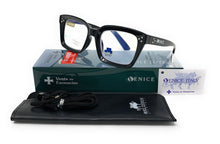 Cargar imagen en el visor de la galería, Gafas de lectura modelo FIESTA JOVEN  3D Black Luz Azul - M
