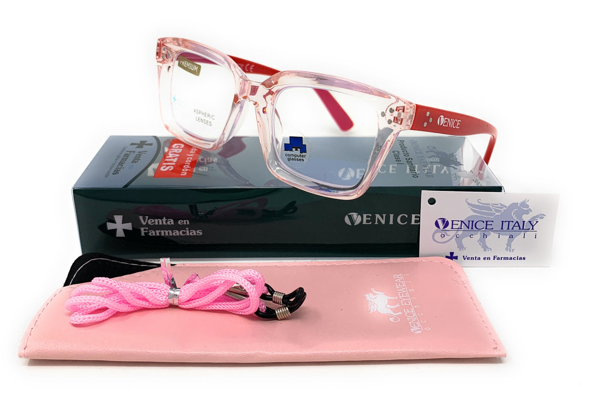 Gafas de lectura FIESTA JOVEN 3D Red - Filtro Luz Azul