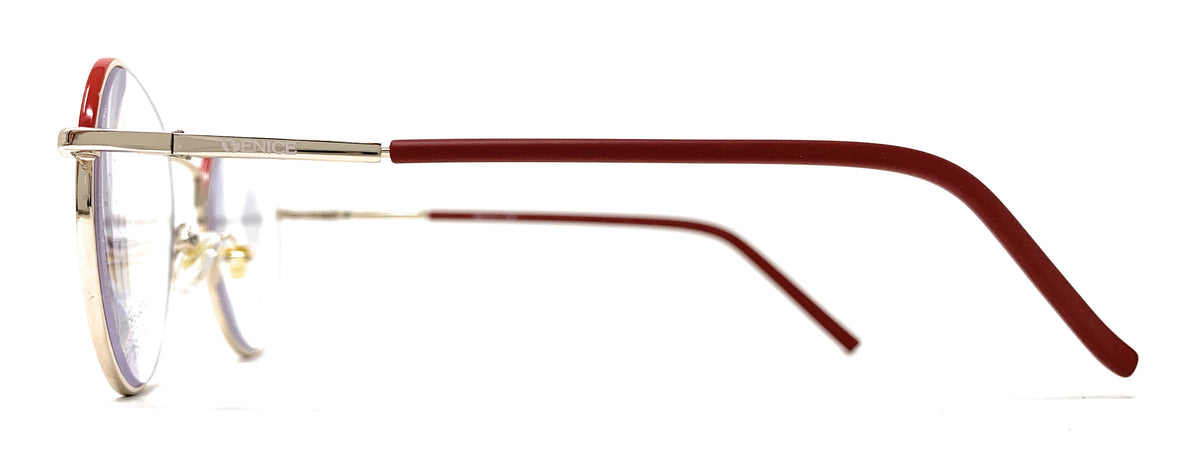Metal Potter Gold Red