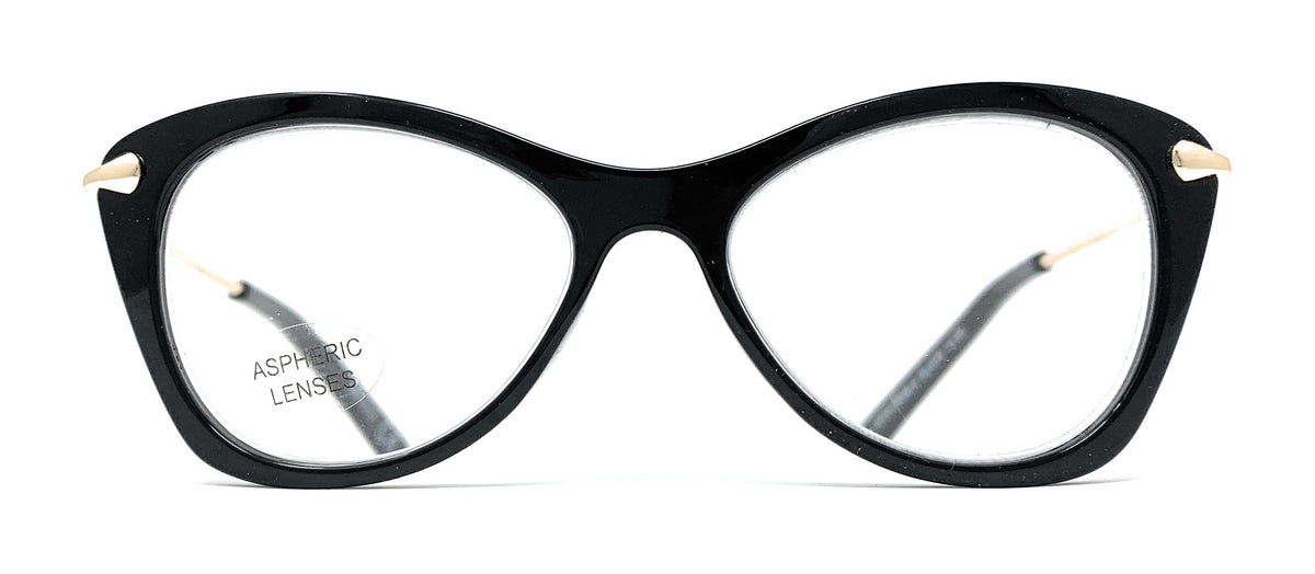 7.- Gafas de Lectura Venice Fantasy Black - mujer