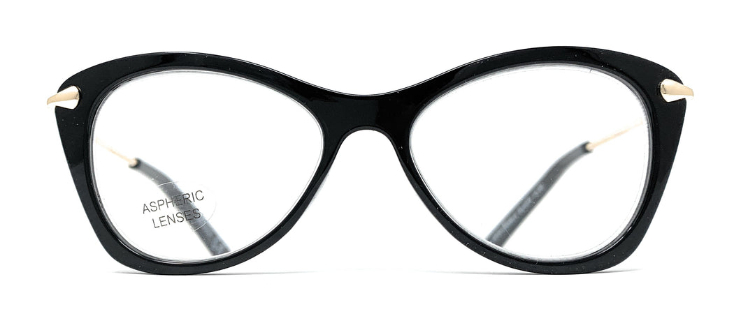 7.- Gafas de Lectura Venice Fantasy Black - mujer