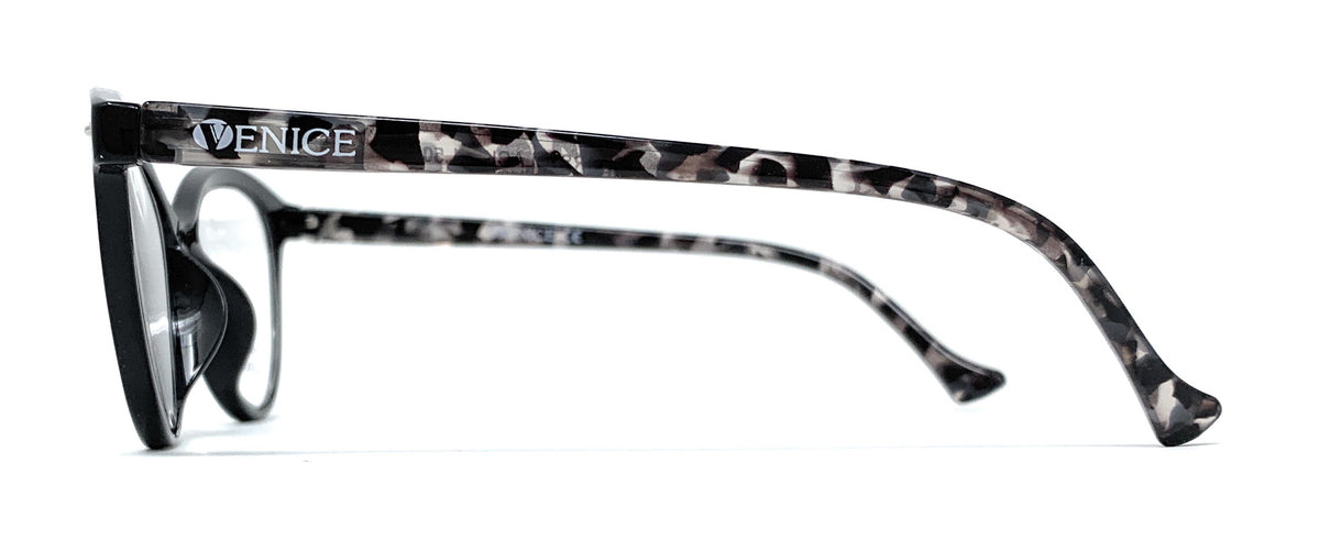 3.- ZENNY BLACK model reading glasses with Blue Light for women