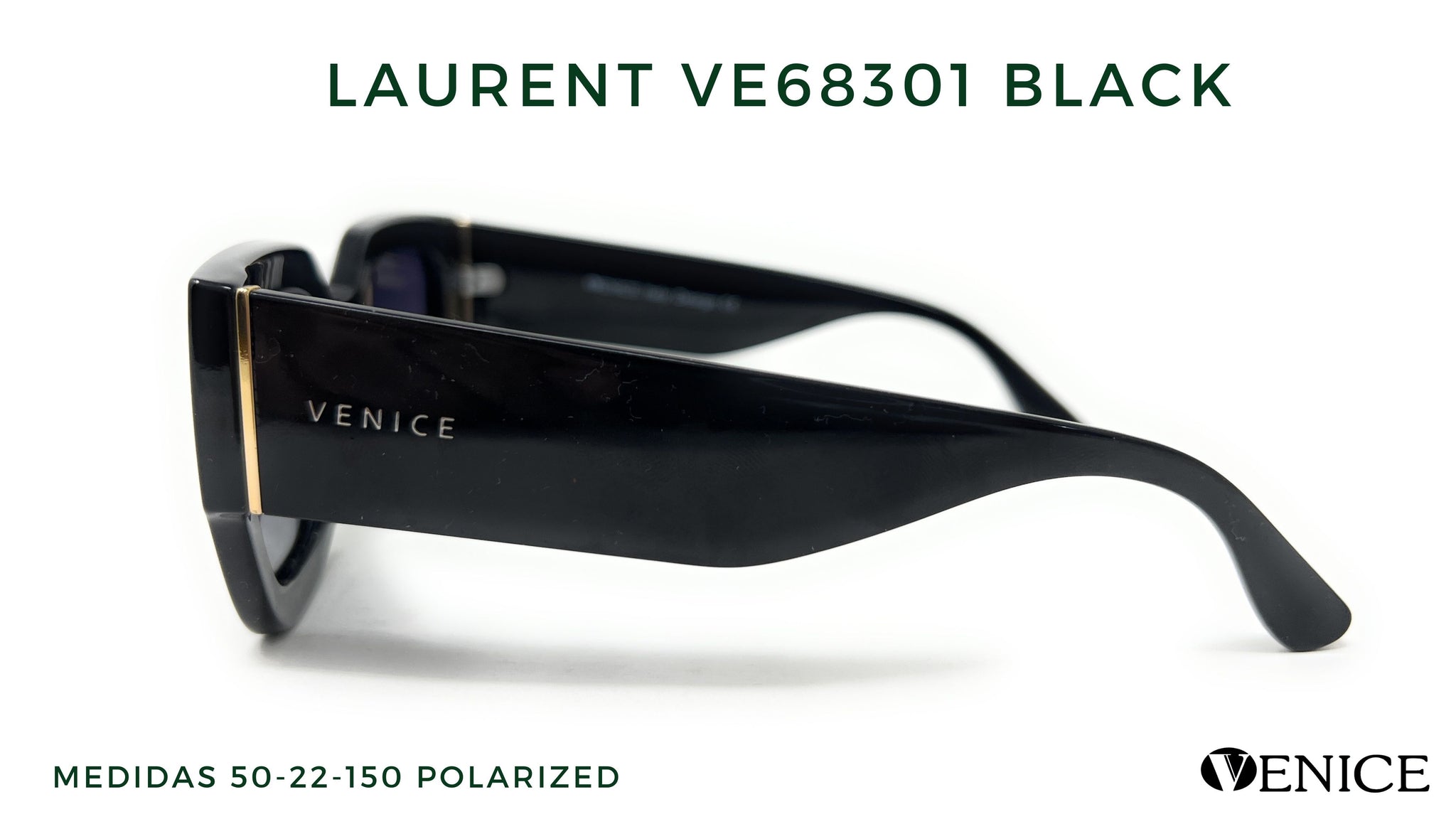 Polarisierte Brille LAURENT VE68301 SCHWARZ