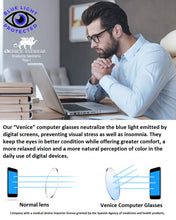 Cargar imagen en el visor de la galería, 10.-Gafas de lectura modelo SMART MILKY con Luz Azul Mujer
