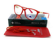 Cargar imagen en el visor de la galería, 11.- Gafas de lectura modelo SMART RED con Luz Azul Mujer
