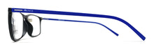 Cargar imagen en el visor de la galería, Gafas de lectura SOFT_man UNISEX varilla azul frontal negro
