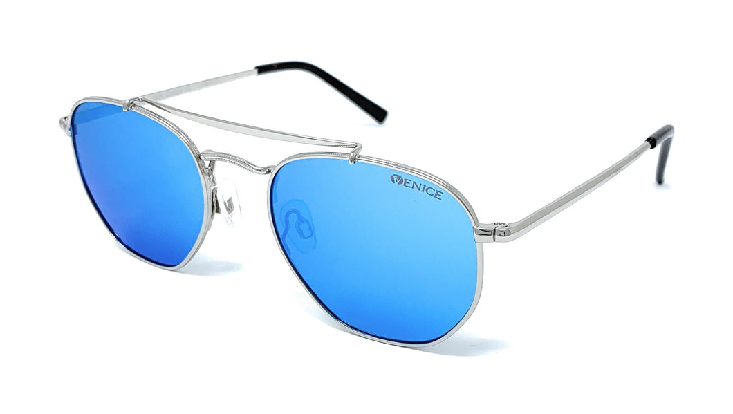 Lentes polarizadas de alta gama Ray Silver Blue